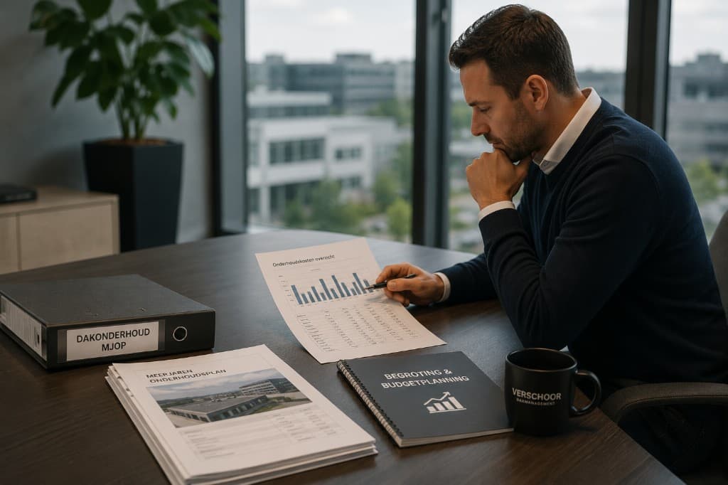 Kostenbeheersing en budgetcontrole voor dakbeheer